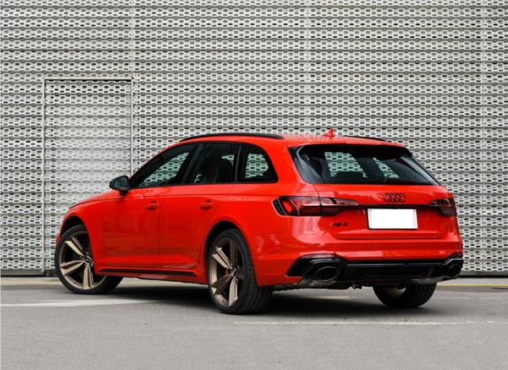 奥迪RS 4 2021款 RS4 Avant 暗金版 外观   斜后