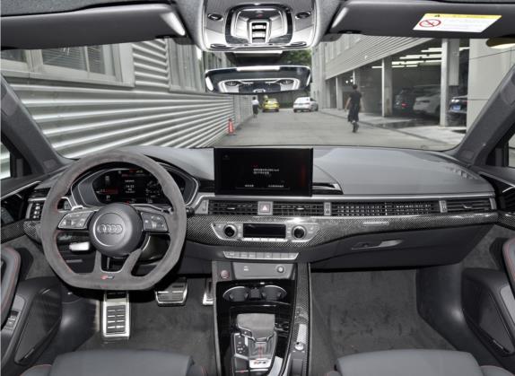 奥迪RS 4 2021款 RS4 Avant 黑曜版 中控类   中控全图