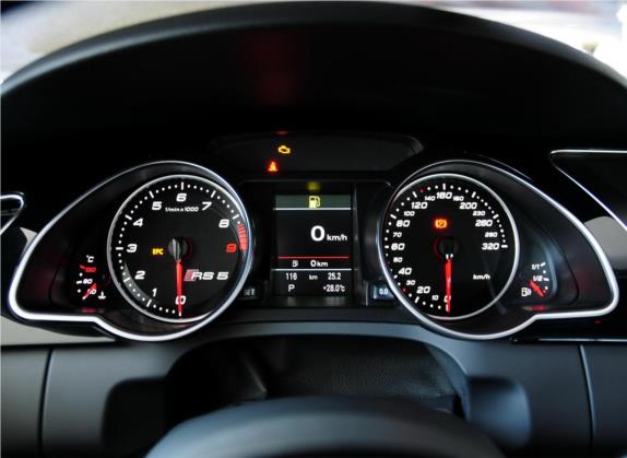 奥迪RS 5 2012款 RS 5 Coupe 中控类   仪表盘
