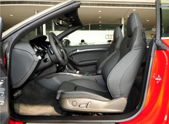 奥迪RS 5 2013款 RS 5 Cabriolet 车厢座椅   前排空间