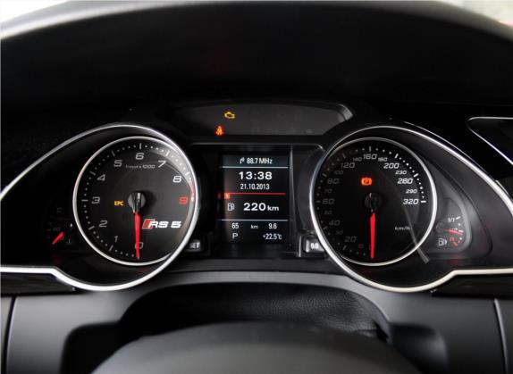 奥迪RS 5 2013款 RS 5 Cabriolet 中控类   仪表盘