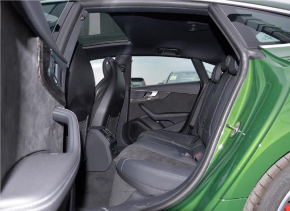 奥迪RS 5 2019款 RS 5 2.9T Sportback 车厢座椅   后排空间