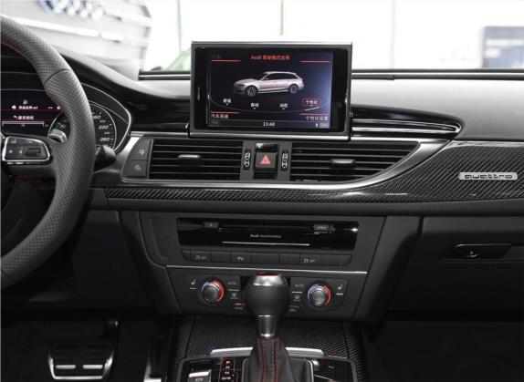 奥迪RS 6 2018款 RS 6 4.0T Avant尊享运动限量版 中控类   中控台