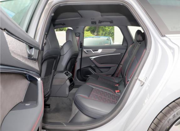 奥迪RS 6 2021款 RS 6 4.0T Avant 车厢座椅   后排空间