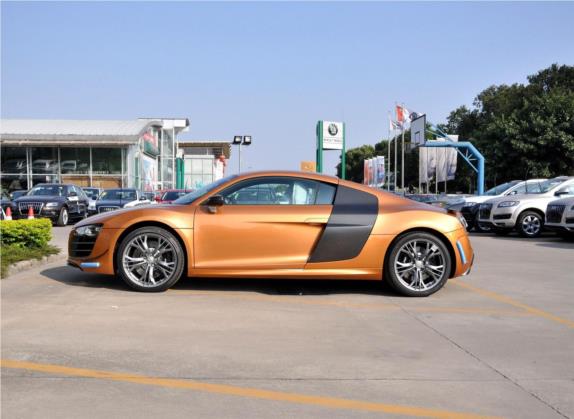 奥迪R8 2012款 5.2 FSI quattro 限量版 外观   正侧