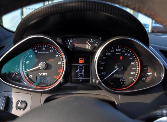 奥迪R8 2012款 5.2 FSI quattro 限量版 中控类   仪表盘