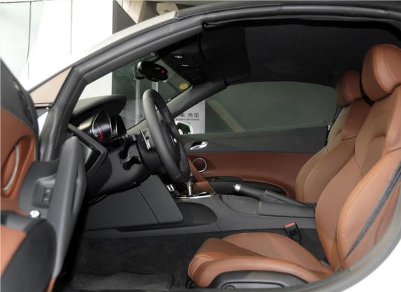 奥迪R8 2014款 Spyder 5.2 FSI quattro 车厢座椅   前排空间