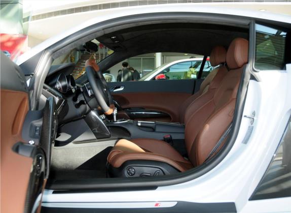 奥迪R8 2014款 4.2 FSI quattro 车厢座椅   前排空间