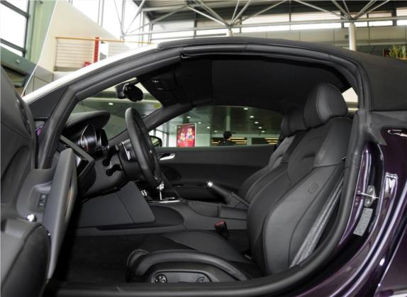 奥迪R8 2014款 Spyder 4.2 FSI quattro 车厢座椅   前排空间