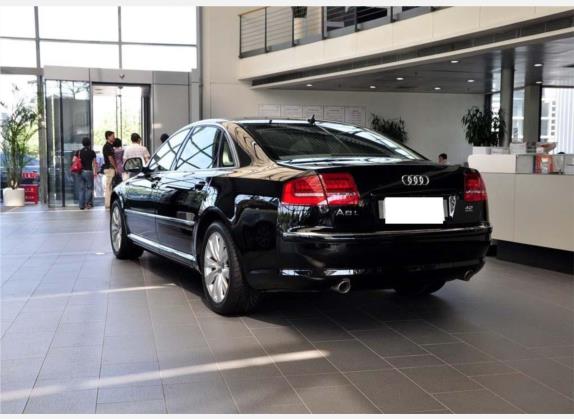 奥迪A8 2009款 A8L 4.2 FSI quattro 尊贵型 外观   斜后