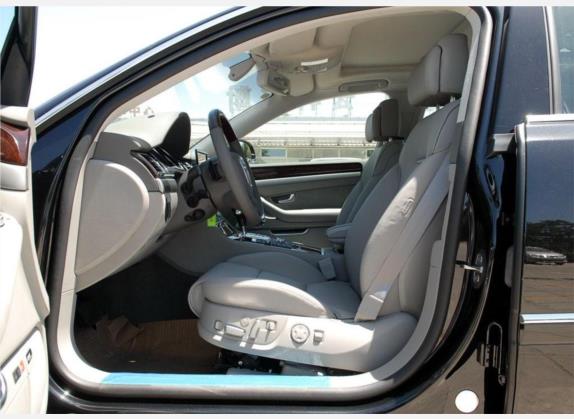 奥迪A8 2009款 A8L 3.0 FSI 豪华型 车厢座椅   前排空间