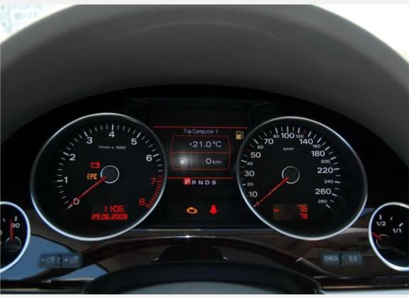 奥迪A8 2009款 A8L 3.0 FSI 豪华型 中控类   仪表盘