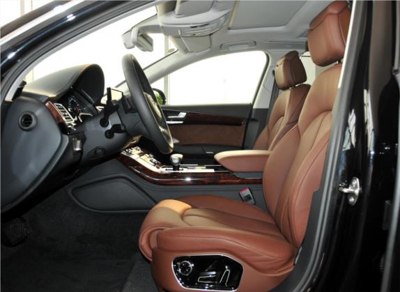 奥迪A8 2012款 A8L 45 TFSI quattro豪华型 车厢座椅   前排空间