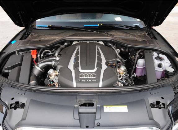 奥迪A8 2013款 A8L 55 TFSI quattro豪华型 其他细节类   发动机舱