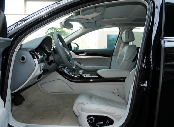 奥迪A8 2013款 A8L 45 TFSI quattro舒适型 车厢座椅   前排空间