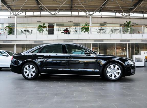 奥迪A8 2013款 A8L 45 TFSI quattro舒适型 外观   正侧