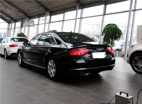 奥迪A8 2013款 A8L 50 TFSI quattro舒适型 外观   斜后