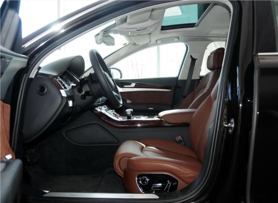 奥迪A8 2013款 A8L 50 TFSI quattro豪华型 车厢座椅   前排空间