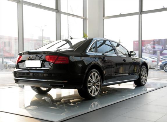 奥迪A8 2013款 A8L 6.3 FSI W12 quattro旗舰型 外观   斜后