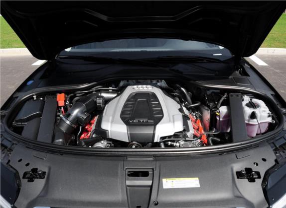 奥迪A8 2014款 A8L 45 TFSI quattro舒适型 其他细节类   发动机舱