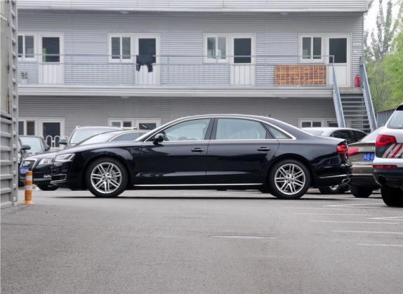 奥迪A8 2014款 A8L 45 TFSI quattro专享型 外观   正侧
