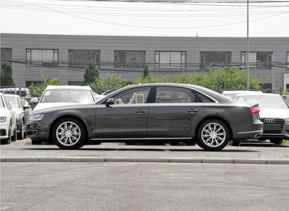奥迪A8 2014款 A8L 50 TFSI quattro豪华型 外观   正侧