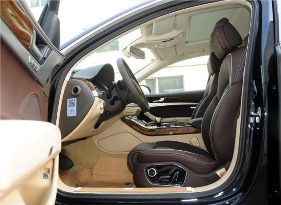 奥迪A8 2014款 A8L 50 TFSI quattro专享型 车厢座椅   前排空间
