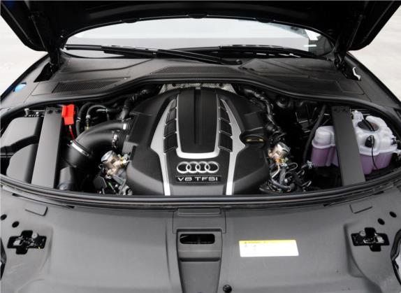 奥迪A8 2014款 A8L 60 TFSI quattro豪华型 其他细节类   发动机舱