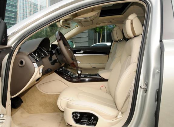 奥迪A8 2014款 A8L 60 TFSI quattro专享型 车厢座椅   前排空间