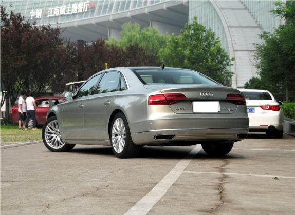 奥迪A8 2014款 A8L 60 TFSI quattro专享型 外观   斜后