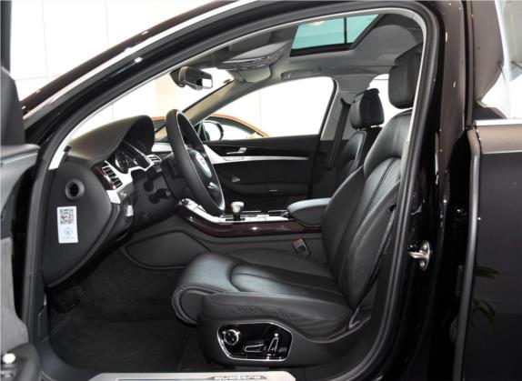 奥迪A8 2016款 A8L 45 TFSI quattro时尚型 车厢座椅   前排空间