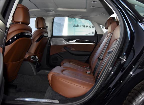奥迪A8 2016款 A8L 45 TFSI quattro舒适型 车厢座椅   后排空间