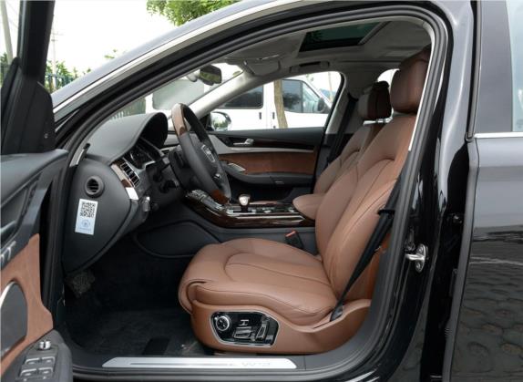 奥迪A8 2016款 A8L 6.3 FSI W12 quattro旗舰型 车厢座椅   前排空间