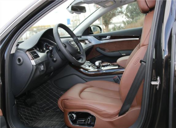 奥迪A8 2017款 A8L 45 TFSI quattro舒适型 车厢座椅   前排空间