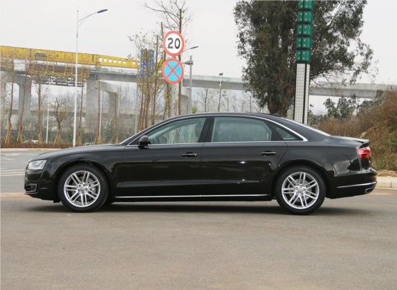 奥迪A8 2017款 A8L 45 TFSI quattro舒适型 外观   正侧