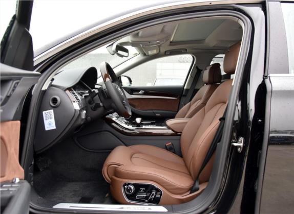 奥迪A8 2017款 A8L 50 TFSI quattro尊贵型 车厢座椅   前排空间