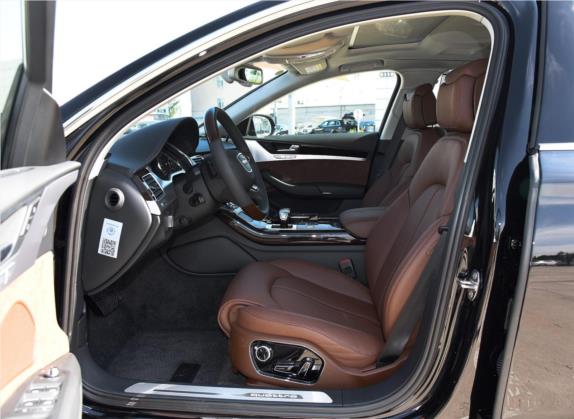 奥迪A8 2017款 A8L 45 TFSI quattro卓越先锋版 车厢座椅   前排空间