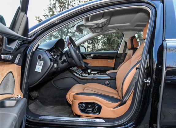 奥迪A8 2017款 A8L 45 TFSI quattro领先精英典藏版 车厢座椅   前排空间