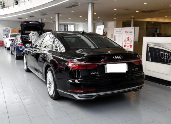 奥迪A8 2018款 A8L 55 TFSI quattro投放版精英型 外观   斜后