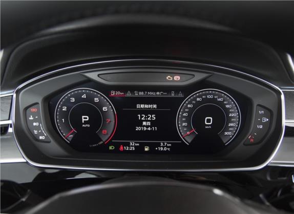 奥迪A8 2019款 A8L 50 TFSI quattro 舒适型 中控类   仪表盘