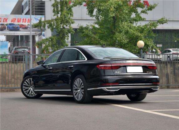 奥迪A8 2019款 Plus A8L 50 TFSI quattro 豪华型 外观   斜后