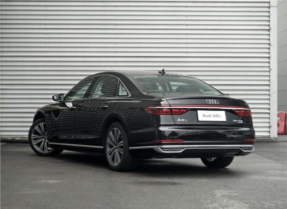 奥迪A8 2019款 Plus A8L 55 TFSI quattro 尊贵型 外观   斜后