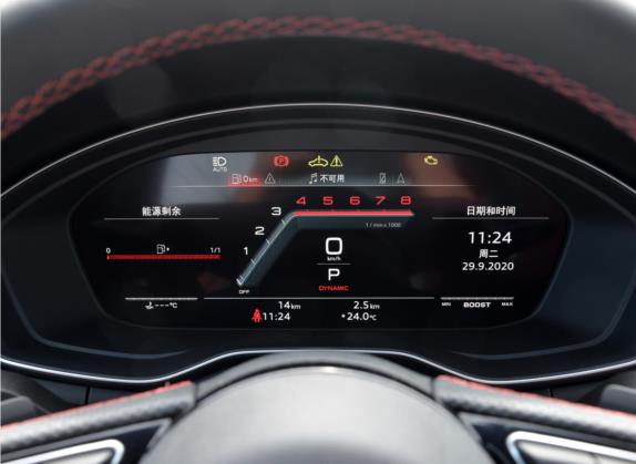 奥迪S4 2020款 S4 3.0TFSI 中控类   仪表盘
