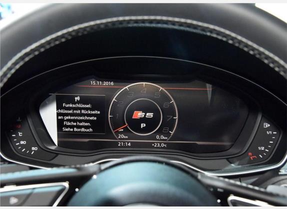 奥迪S5 2017款 S5 3.0T Coupe 中控类   仪表盘