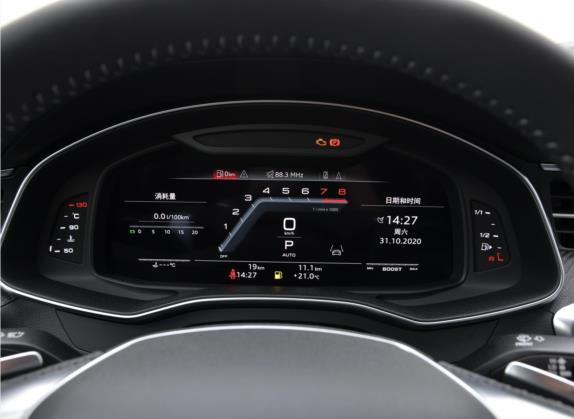奥迪S6 2020款 S6 2.9T 中控类   仪表盘