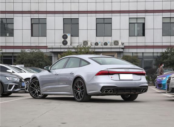 奥迪S7 2022款 2.9 TFSI quattro 外观   斜后
