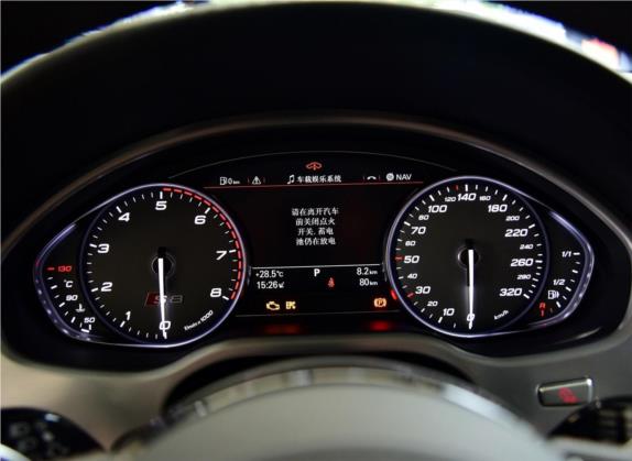 奥迪S8 2016款 S8 4.0TFSI quattro 中控类   仪表盘