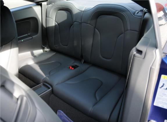 奥迪TTS 2011款 TTS Coupe 2.0TFSI quattro 车厢座椅   后排空间