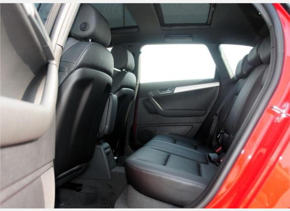 奥迪A3(进口) 2010款 Sportback 1.8T 尊贵型 车厢座椅   后排空间