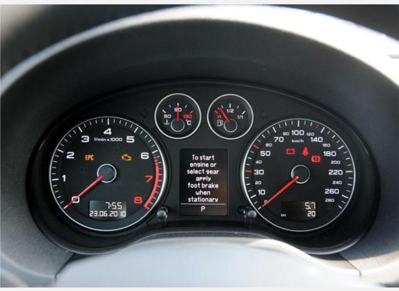 奥迪A3(进口) 2010款 Sportback 1.8T 尊贵型 中控类   仪表盘